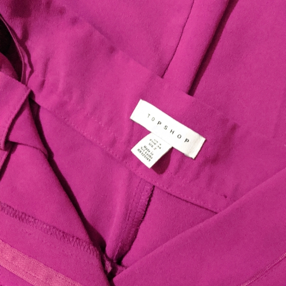 Topshop Pink pants High waist - Picture 3 of 5
